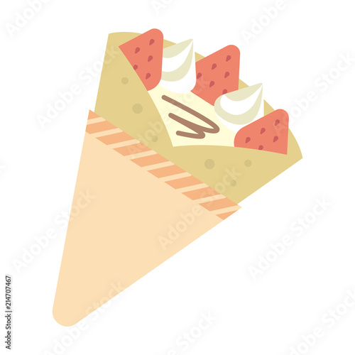 crepe color illustration