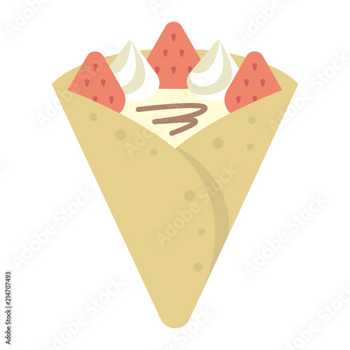 crepe color illustration