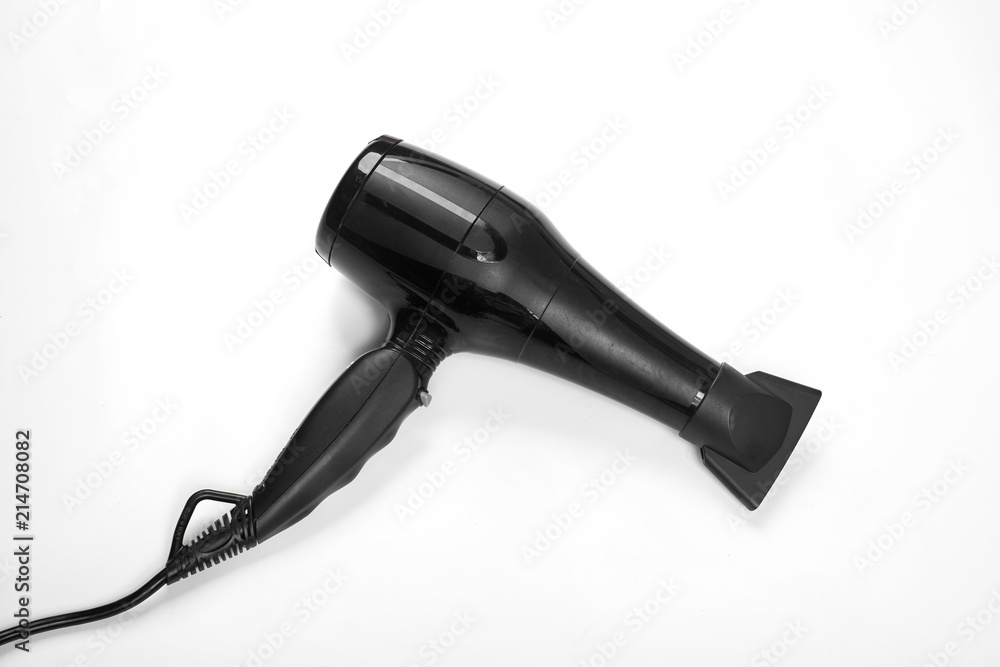 Hair dryer isolated on white background Hair dryer isolated on white background