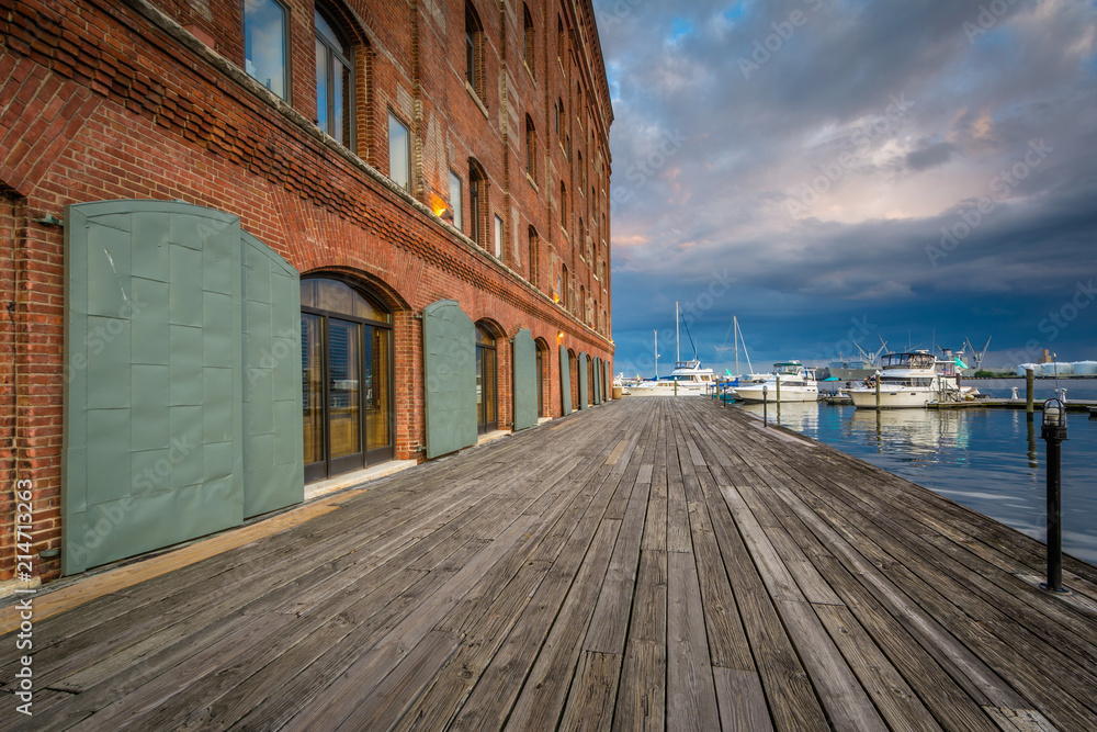 Henderson's Wharf, in Fells Point, Baltimore, Maryland