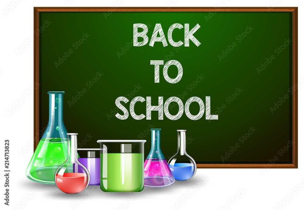 Back to school and lab equipments Back to school and lab equipments