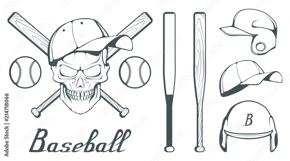 Premium Vector  Sketch of baseball player hand draw