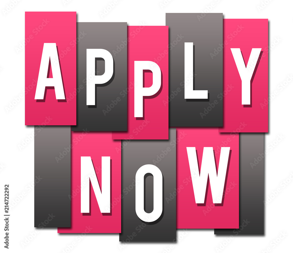 Apply Now Pink Grey Stripes Group Apply Now Pink Grey Stripes Group