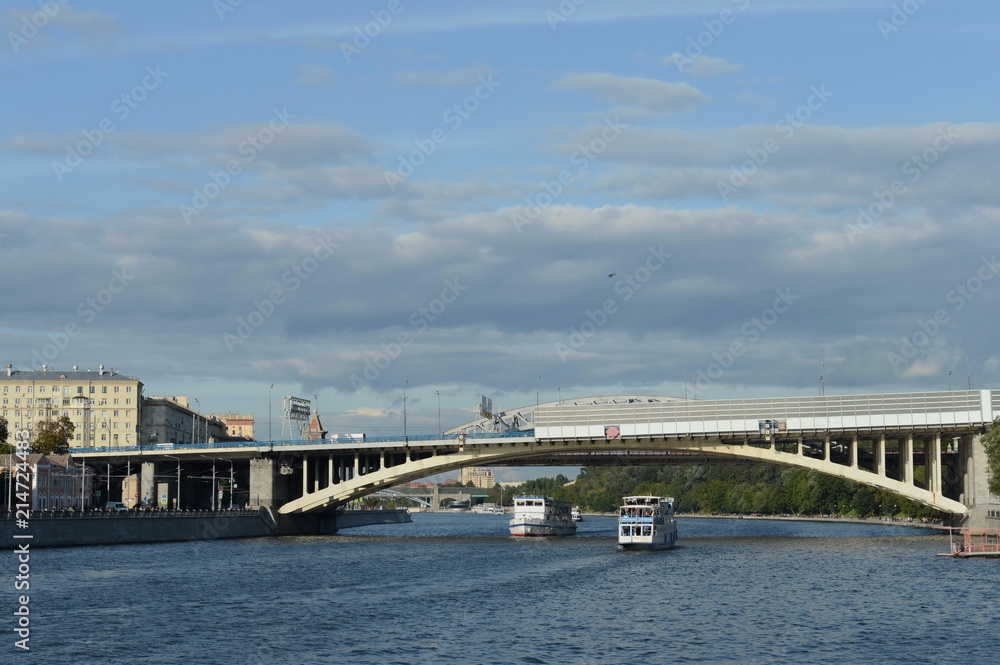 Novoandreevsky Bridge across the Moscow River Novoandreevsky Bridge across the Moscow River