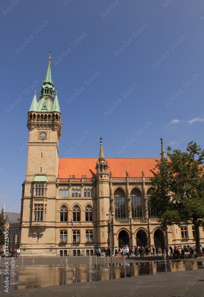 Braunschweiger Rathaus von Süden