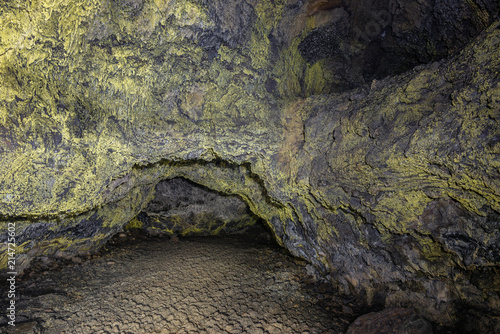 Golden Dome Cave at Lava Beds National Monument, California, USA