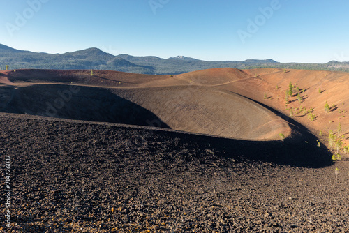 Cinder Cone in Lassen Volcanic National Park, California, USA photo