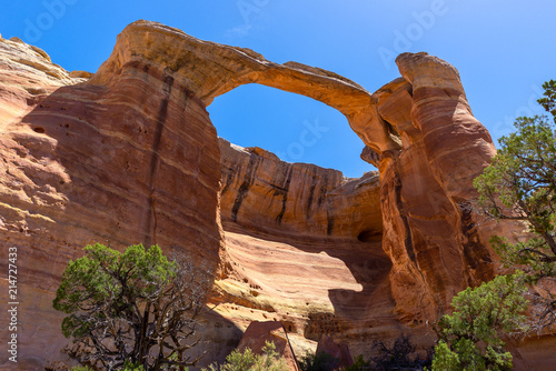 East Rim Arch at Rattlesnake Canyon in McInnis Canyons National Conservation Area, Colorado State, USA