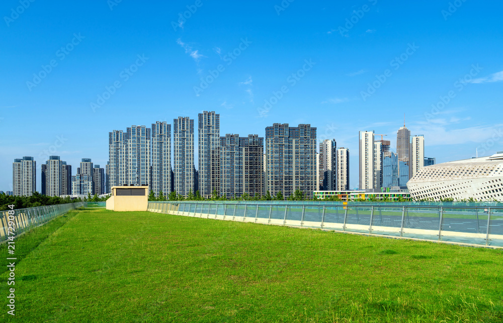 Obraz premium Nanjing Cityscape, China