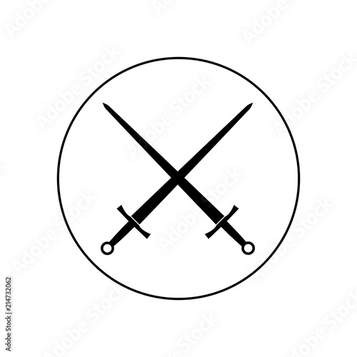 Sword icon, logo