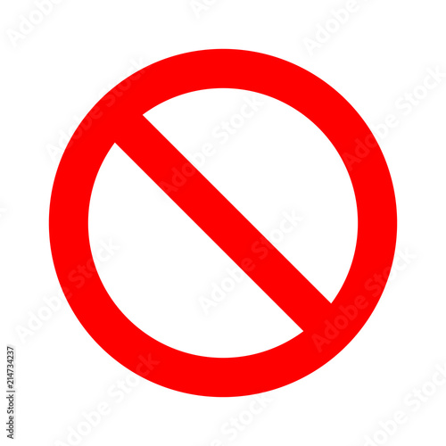 No Sign Icon Vector Template (Not Allowed, Forbidden, Prohibited) Free Download No Sign Icon Vector Template (Not Allowed, Forbidden, Prohibited) - GFXLoad