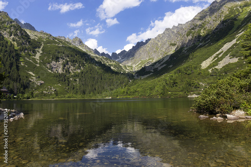 View on mountain Peaks and alpine Landscape of the High Tatras, Slovakia © Kajano