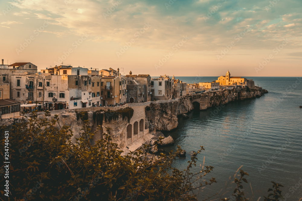 Vieste town in the south of Italy - Apulia