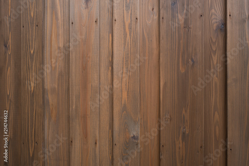 Brown pine wood pattern fence background