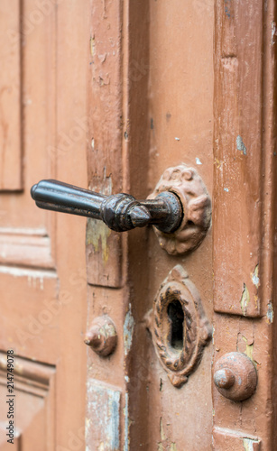 Wallpaper Mural alte Haustür Torontodigital.ca