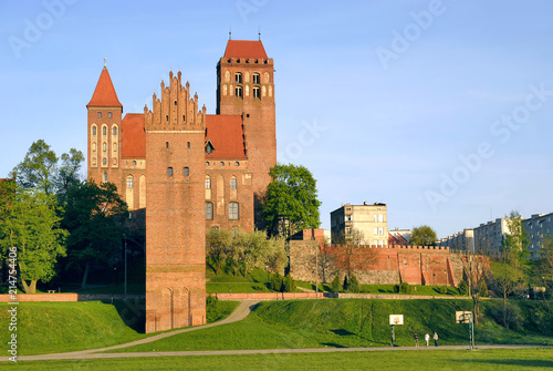 Castle and cathedral in Kwidzyn, Poland photo