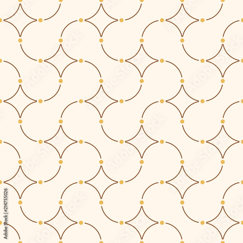 Vector seamless minimalistic pattern.