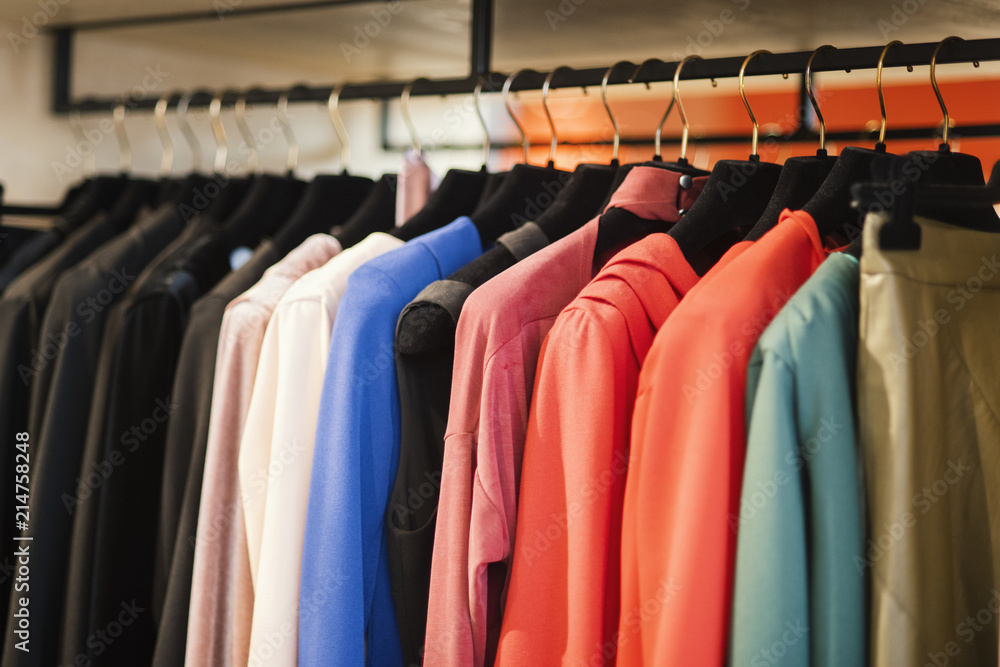 Fototapeta premium Clothing store concept