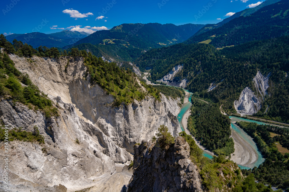 Rheinschlucht Graubünden / Schweiz Rheinschlucht Graubünden / Schweiz