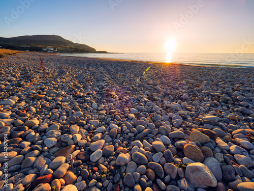 sunset of donegal beach,Ireland © M-image