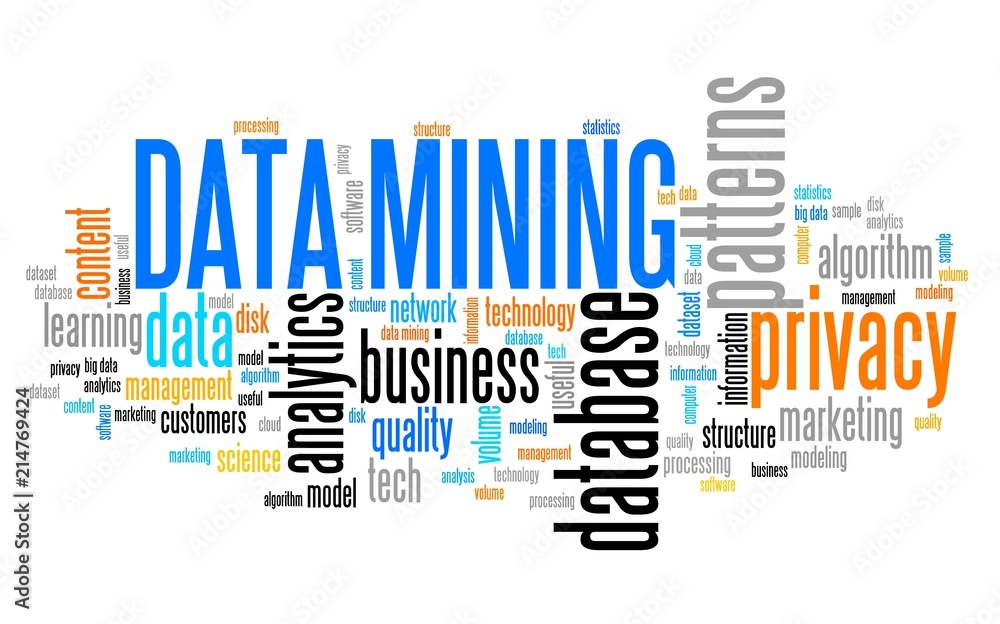 Obraz premium Data mining