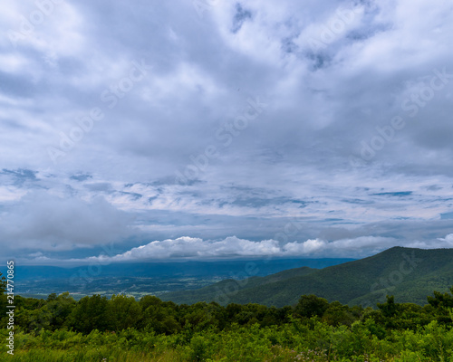 valley at shenandoah national park