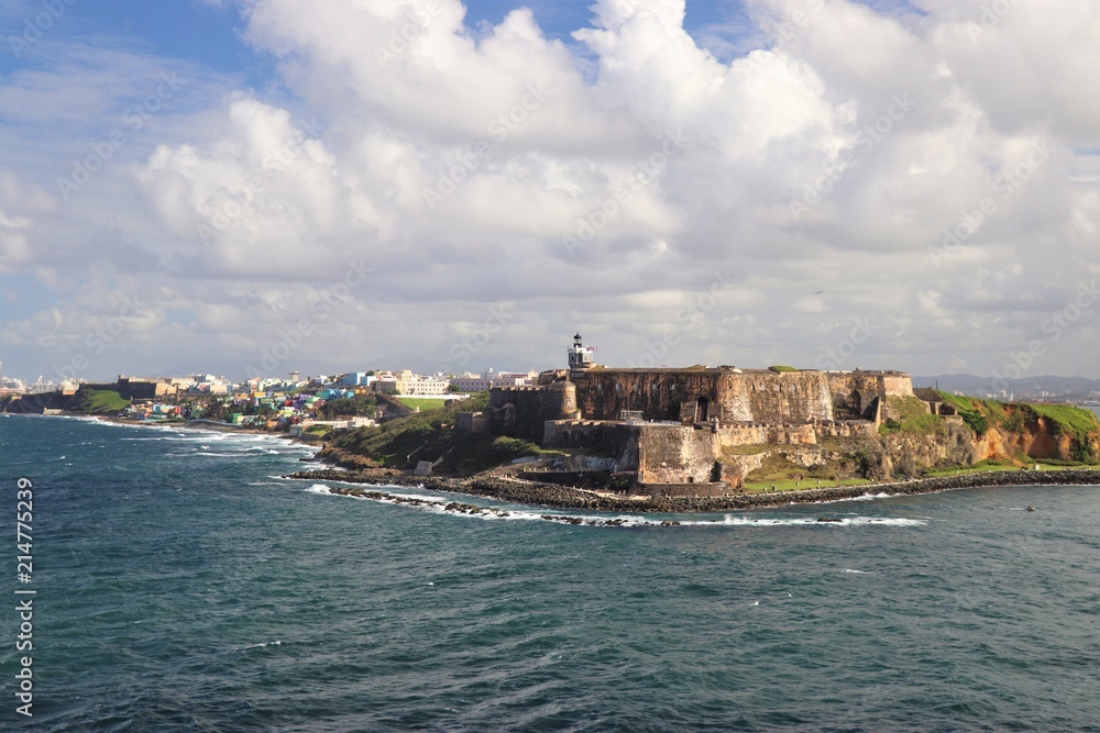 San Felipe del Morro fort in San Juan Puerto Rico