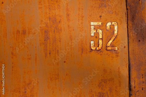 Rusty metal texture background