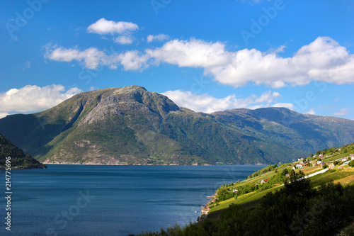 Hardanger fjord, Hordaland county, Norway.