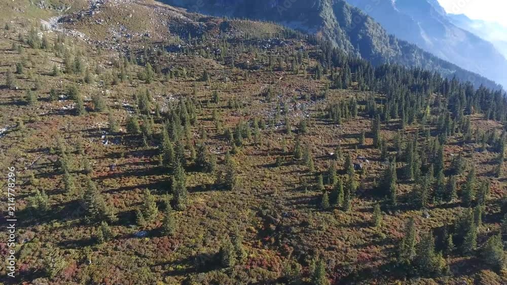 Le Truc vue par drone, 74, haute savoie, France