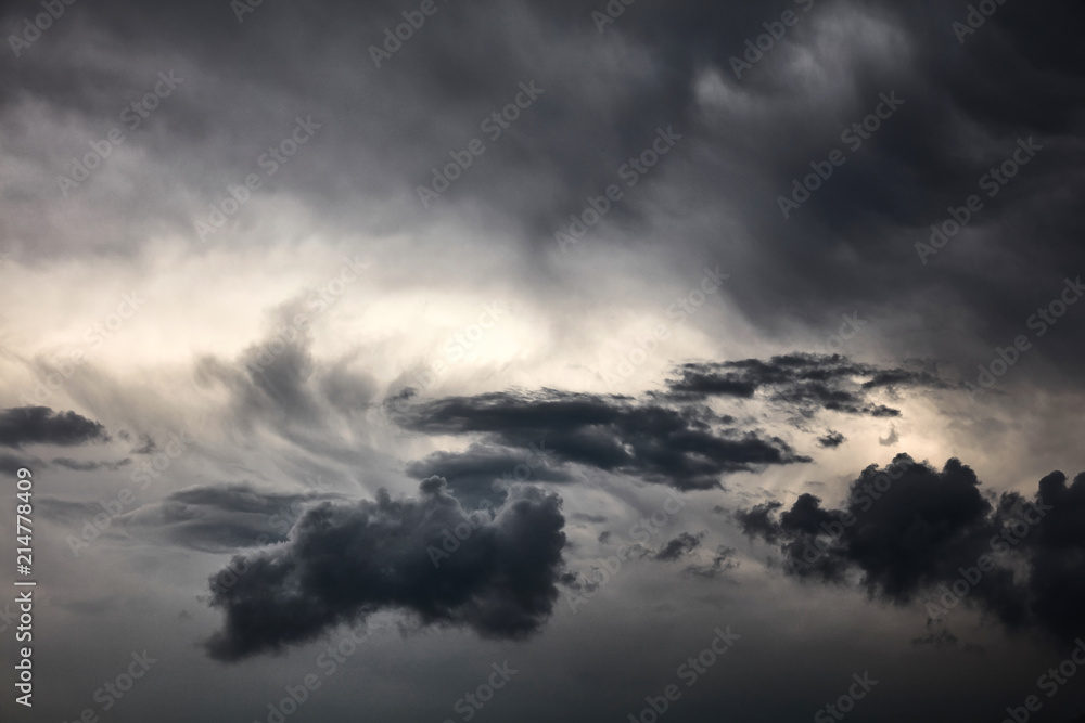 Clouds background. Dramatic grey clouds Clouds background. Dramatic grey clouds