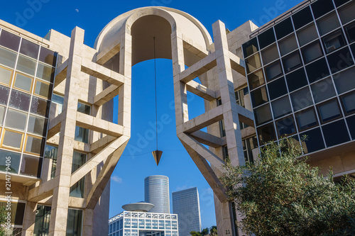 View from the yard of Israeli Opera, Tel Aviv, Israel