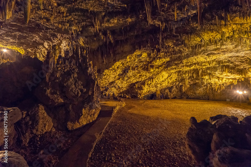 Drogarati Caves in KEfalonia Island Greece exploring