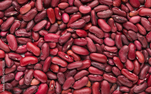 Red kidney bean texture background