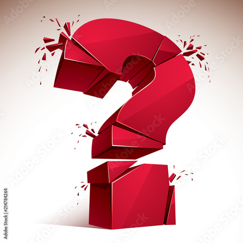 Broken Question Mark explod...