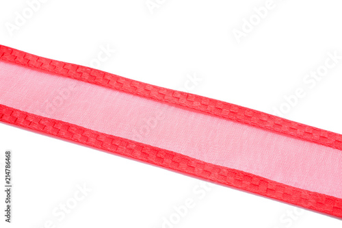 Free Download Red ribbon on white background - GFXLoad