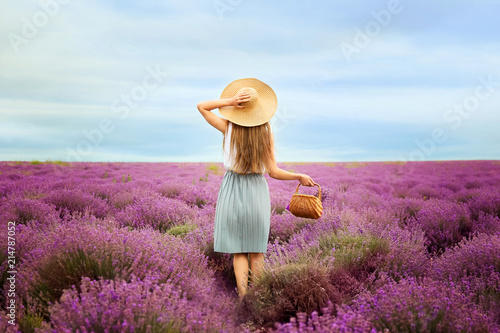 Beautiful young woman with ...