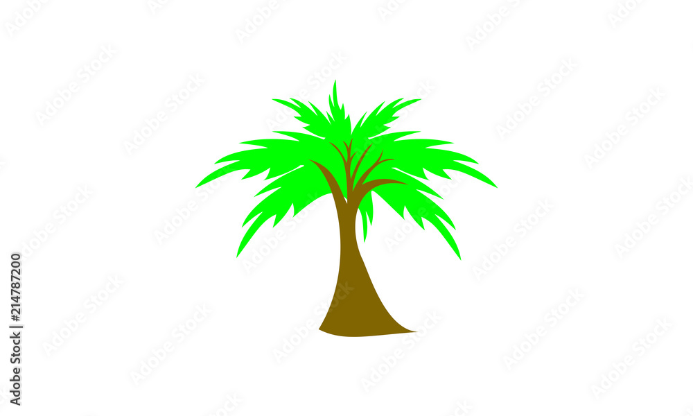 Obraz premium tree vector