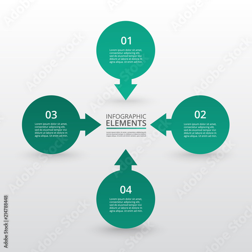 Vector infographic template