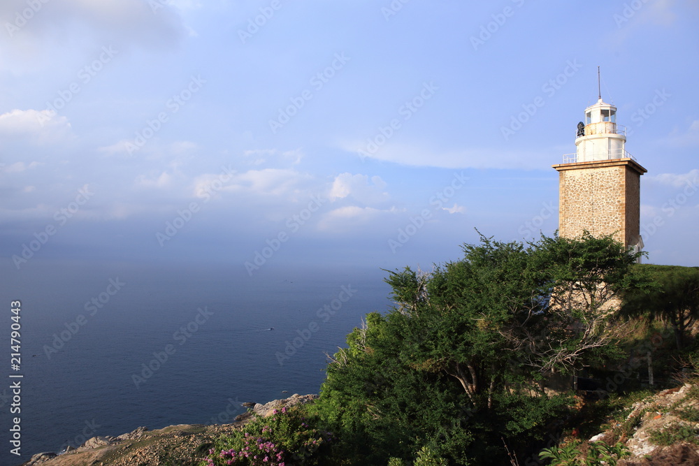 The hundred years old lighthouse of Mui Dinh, Vietnam The hundred years old lighthouse of Mui Dinh, Vietnam