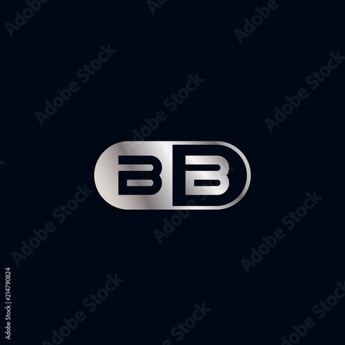 Initial Letter BB Logo Template Design