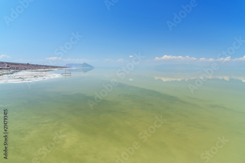 Urmia Salt Lake. Iran