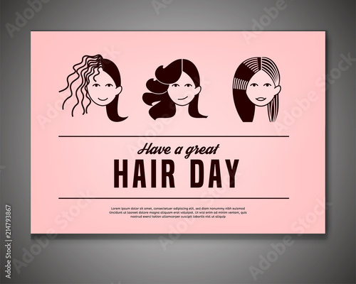 Crazy Hair Day Poster