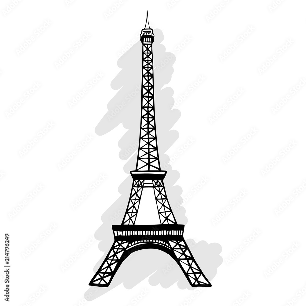 How to Draw the Eiffel Tower « Drawing & Illustration :: WonderHowTo