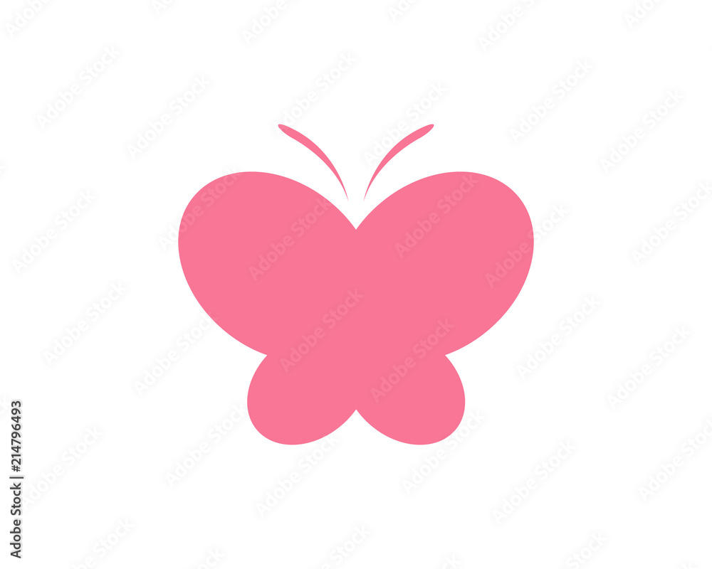 butterfly logo template
