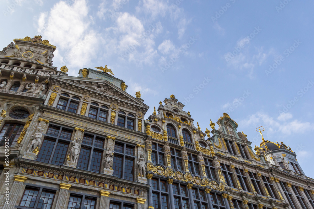 Ornate buildings at Brussels