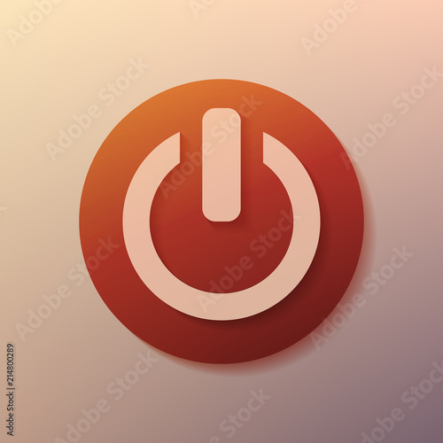 Start | power button | icon design