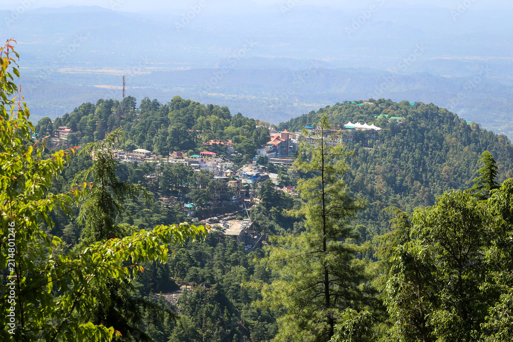 View of McLeod Ganj. Himachal Pradesh. India