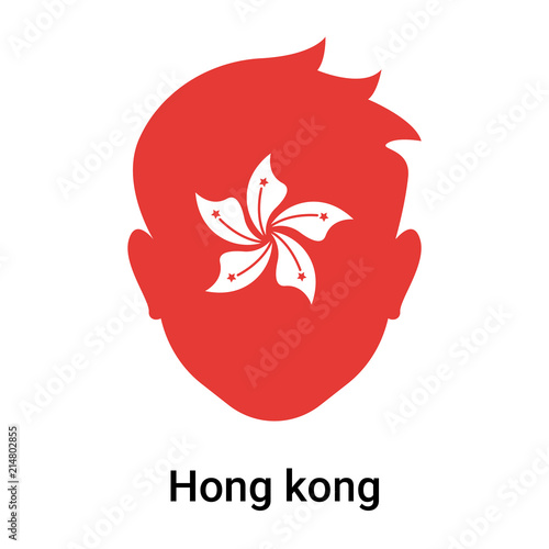 Hong kong icon vector sign and symbol isolated on white background, Hong kong logo concept