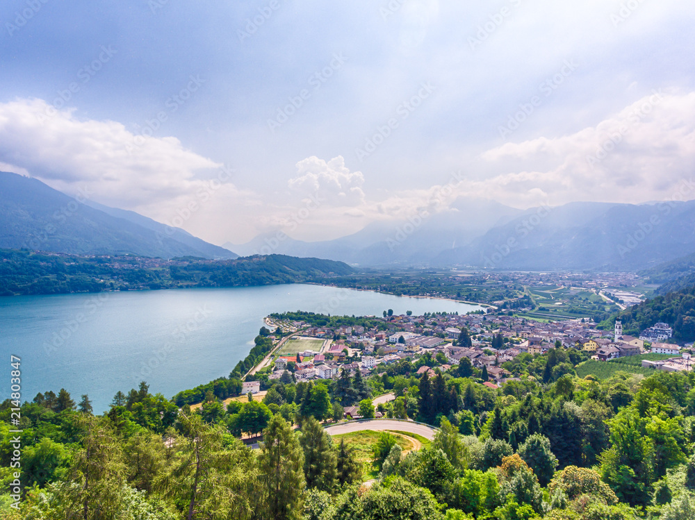 Calceranica al Lago at Lake Caldonazzo in Trentino